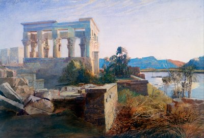 Philae, Egypt, 19. století od Robert Dighton