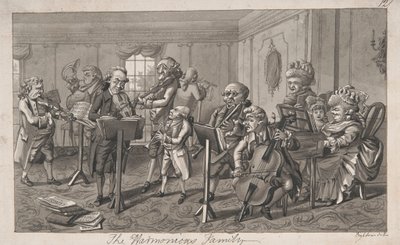 Harmonická rodina od Robert Dighton