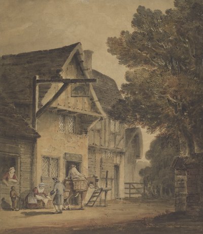 Figury mimo Boar Inn od Robert Dixon