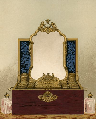 Šatní skříň, darovaná dámami a pány z domácnosti Jejího Veličenstva (chromolit) od Robert Dudley