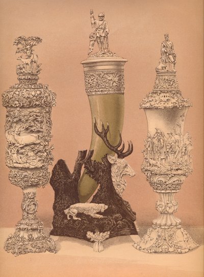Slonovinové řezby, 1893. od Robert Dudley