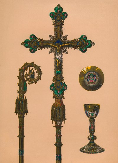 Předměty pro církevní použití od E.C. Trioullier, Paříž, 1893. od Robert Dudley
