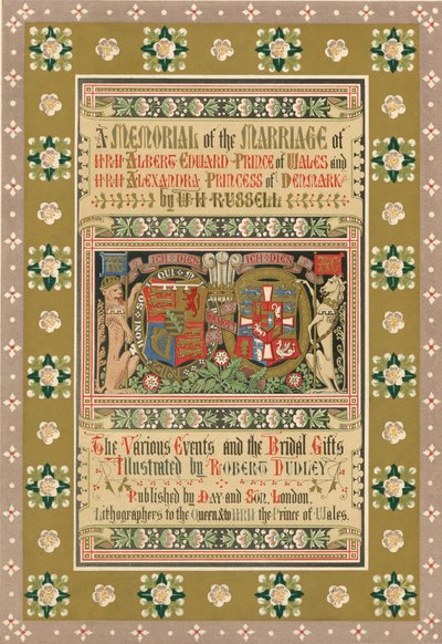 Titulní strana (chromolit) od Robert Dudley