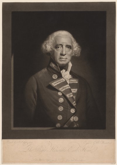 Richard, Earl Howe od Robert Dunkarton