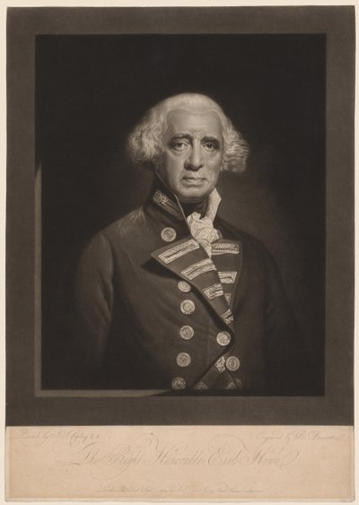 Richard, Earl Howe, 1794. od Robert Dunkarton