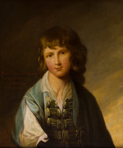 Portrét Henryho Simpsona Bridgemana (1757-1782) jako chlapce, kolem 1767-77 (olej na plátně) od Robert Edge Pine