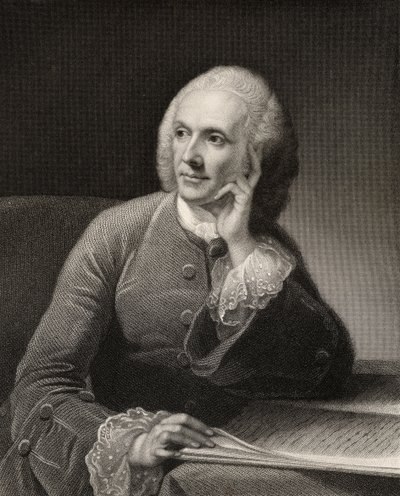 William Hunter, vyrytý J. Thompsonem, z 