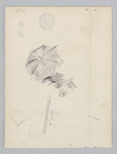 Umělec skicování od Robert Frederick Blum