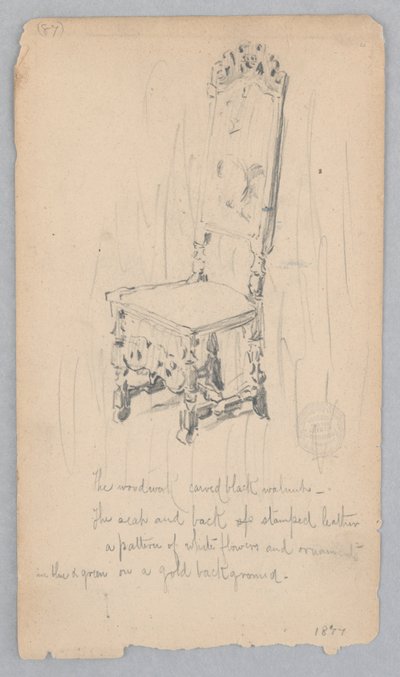 Židle od Robert Frederick Blum