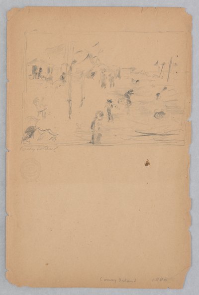 Coney Island, Brooklyn, NY od Robert Frederick Blum