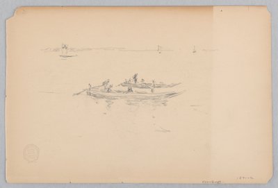 Rybářské lodě, Japonsko od Robert Frederick Blum