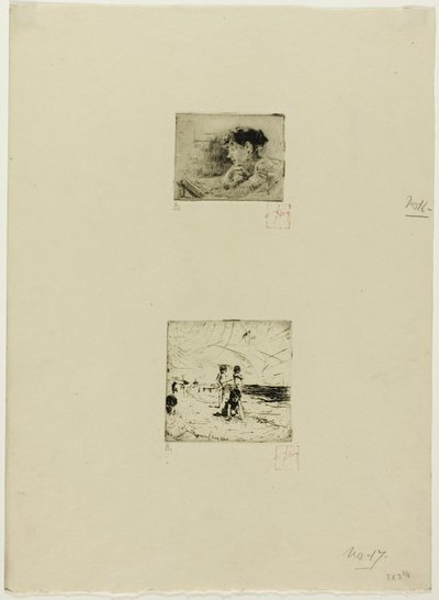 Dívka čtení od Robert Frederick Blum