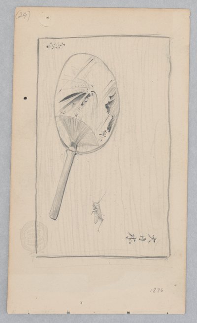 Japonský ventilátor od Robert Frederick Blum