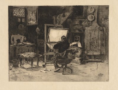 The Etcher od Robert Frederick Blum