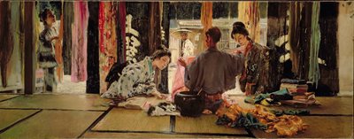 Obchodník s hedvábím, 1890-93 od Robert Frederick Blum