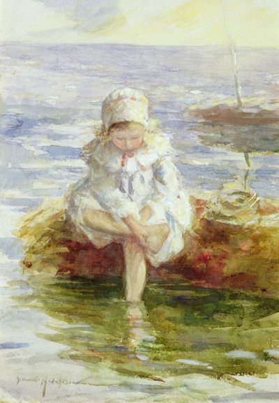Slunečné moře od Robert Gemmell Hutchison