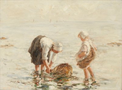 Krevety (olej na plátně) od Robert Gemmell Hutchison