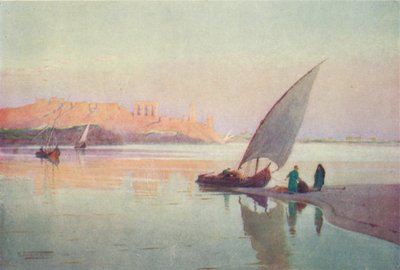 Kom Ombos, c1880, 1904 od Robert George Talbot Kelly