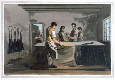 Soukenné příborníky, 1814 od Robert Havell