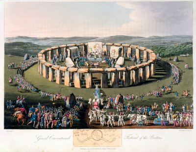 „Velký konvenční festival Britů“, 1815 od Robert Havell