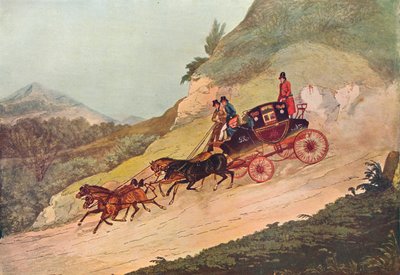 Royal Mail Coach, 19. století, 1907 od Robert Havell