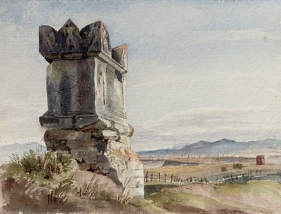 Na Via Cassia, Řím od Robert Henry Cheney