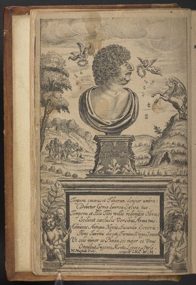 Frontispis Hesperidek aneb The Works… od Robert Herrick