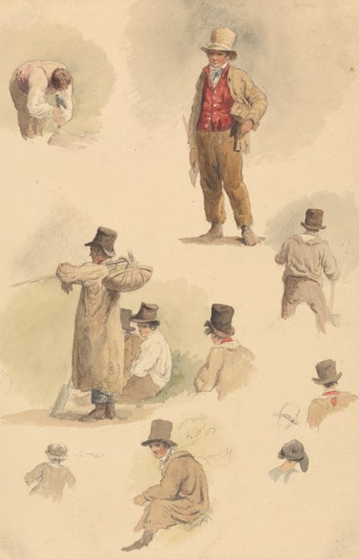 Dřevorubec a jiné studie od Robert Hills