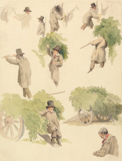 Carting Chmel a další studie od Robert Hills