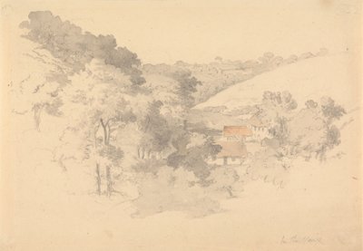 Hospodářské budovy ve Vaux, Jersey od Robert Hills