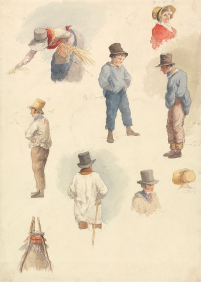 Zemědělští dělníci a další studie od Robert Hills