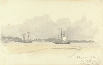 Pohled přes Maas z Rotterdamu od Robert Hills