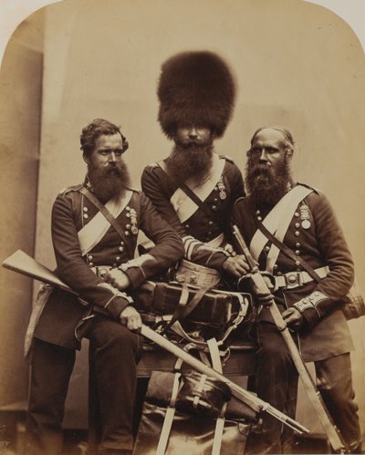 Nunn, Potter and Deal, Coldstream Guards od Robert Howlett