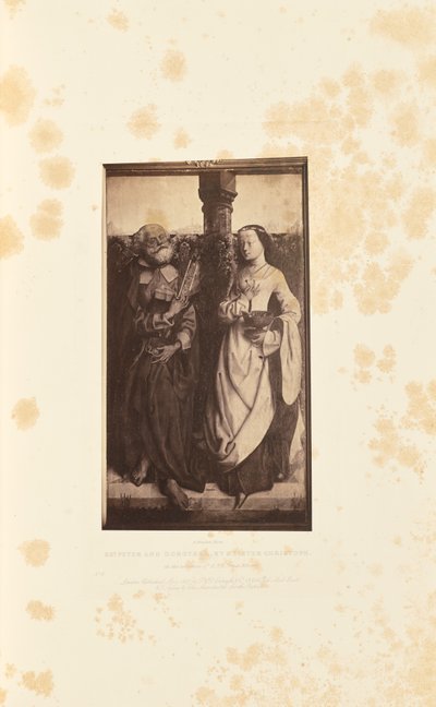 Svatý Petr a Dorothea, autor Meister Christoph od Robert Howlett
