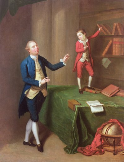 Sir Robert Walker a jeho syn Robert od Robert Hunter