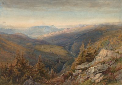 Mountain View, 1863-67. od Robert J. Pattison
