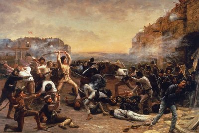 Pád Alama aneb Crockettova poslední bitva od Robert Jenkins Onderdonk