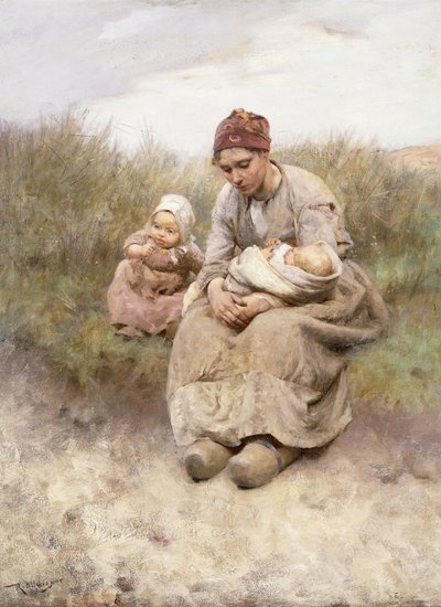 Matka a dítě, od Robert McGregor