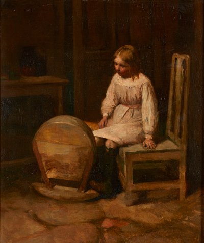 Rocking the Cradle (olej na plátně) od Robert McGregor