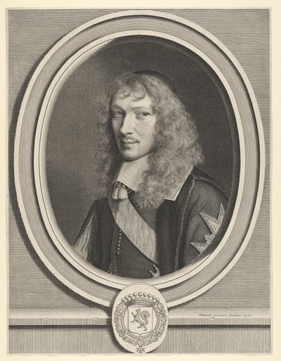 Basil Fouquet, 1658. od Robert Nanteuil