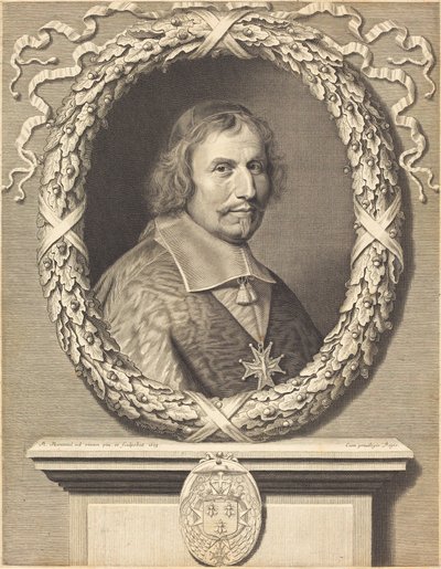 Kardinál Antonio Barberini od Robert Nanteuil