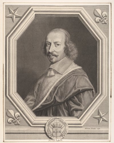 Kardinál Jules Mazarin od Robert Nanteuil