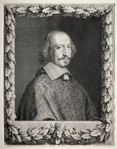 Kardinál Mazarin, 1656. od Robert Nanteuil