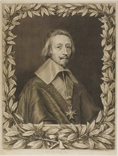 kardinál Richelieu od Robert Nanteuil