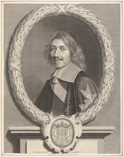 Kancléř Le Tellier, 17. století. od Robert Nanteuil