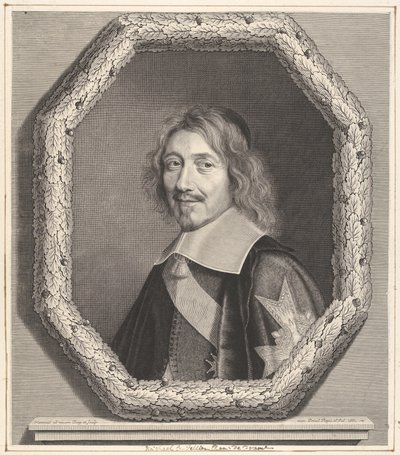 Kancléř Michel IV Le Tellier, 1661. od Robert Nanteuil