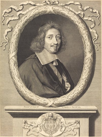 Kancléř Michel Le Tellier od Robert Nanteuil