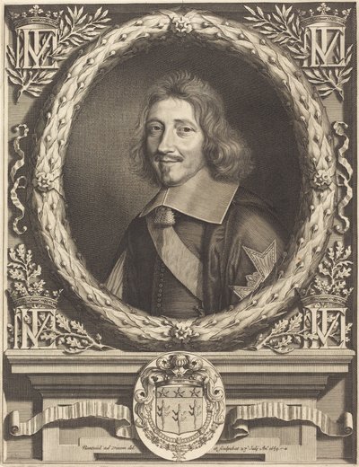 Kancléř Michel Le Tellier od Robert Nanteuil