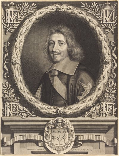 Kancléř Michel Le Tellier od Robert Nanteuil