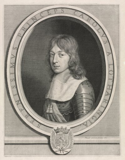 Karel V., vévoda lotrinský, 1660. od Robert Nanteuil